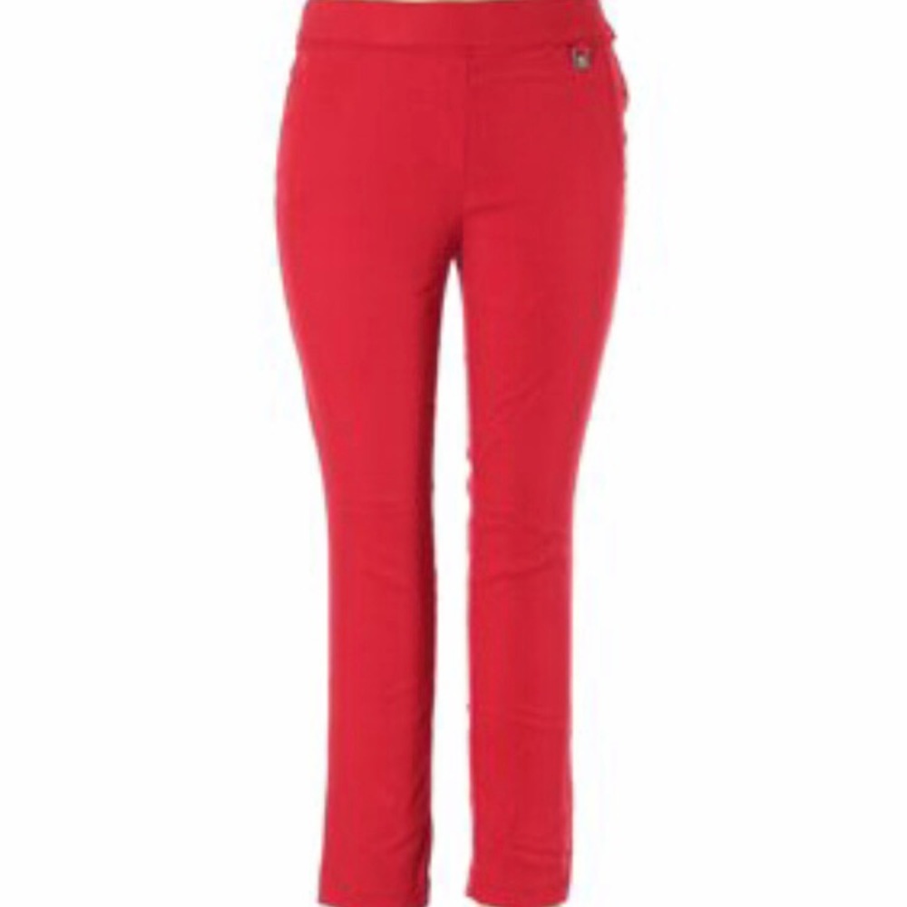 NWT, Rafaella Red Ankle Pants! - Picture 2 of 5